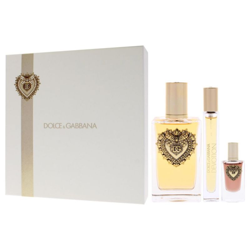 Set de regalo Perfume Dolce and Gabbana Devotion Eau de Parfum de 3 piezas