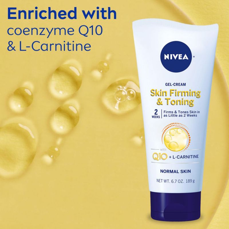 Crema Gel Corporal Nivea Skin Reafirmante y Tonificante Q10 200 ml