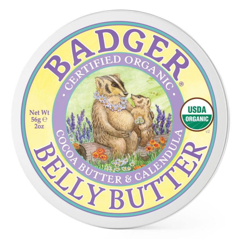 Manteca de cacao y caléndula Belly Butter Badger 60 ml orgánica