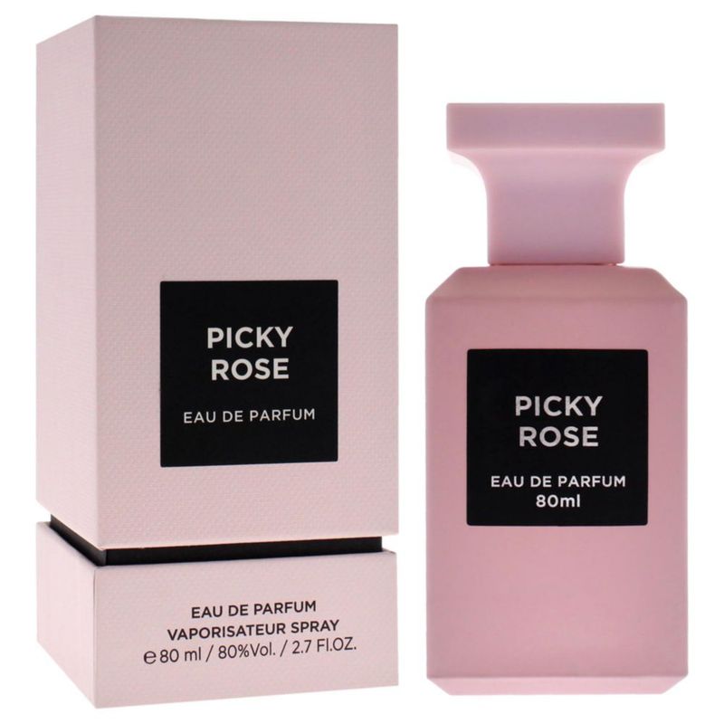 Fragancia de perfume World Picky Rose EDP 80 ml para mujer