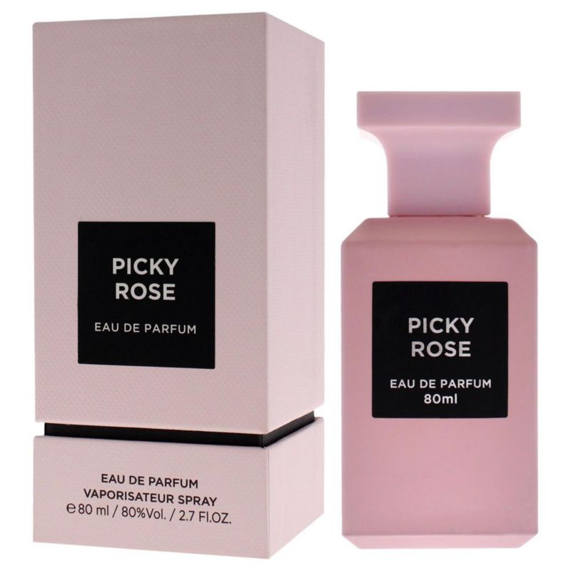 Fragancia de perfume World Picky Rose EDP 80 ml para mujer