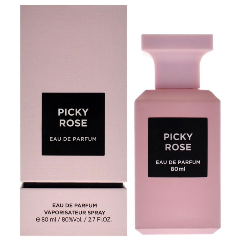 Fragancia de perfume World Picky Rose EDP 80 ml para mujer