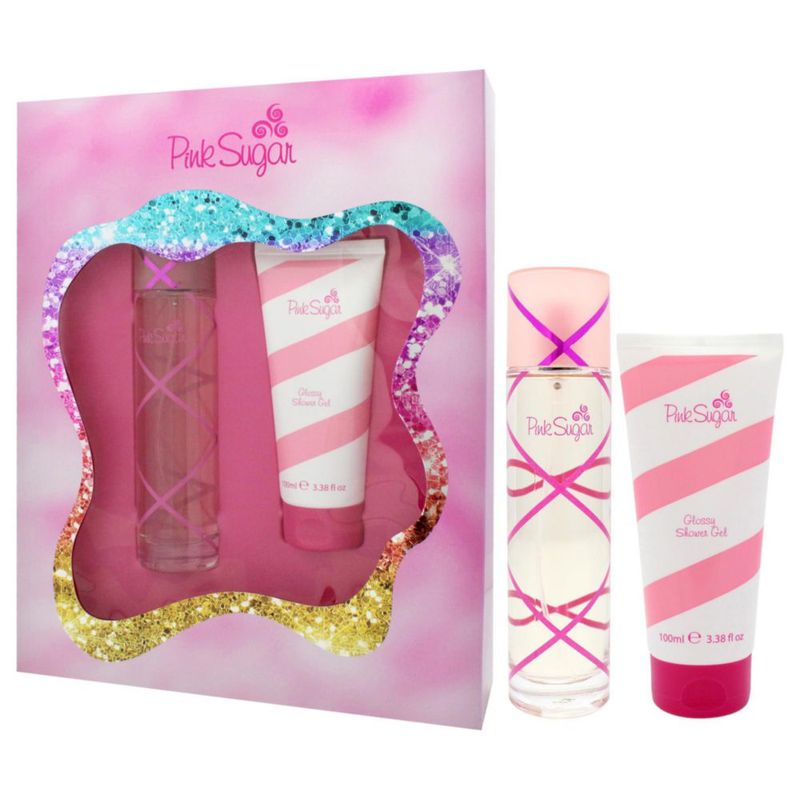 Set de regalo Perfume Aquolina Pink Sugar para mujer 100 ml EDT