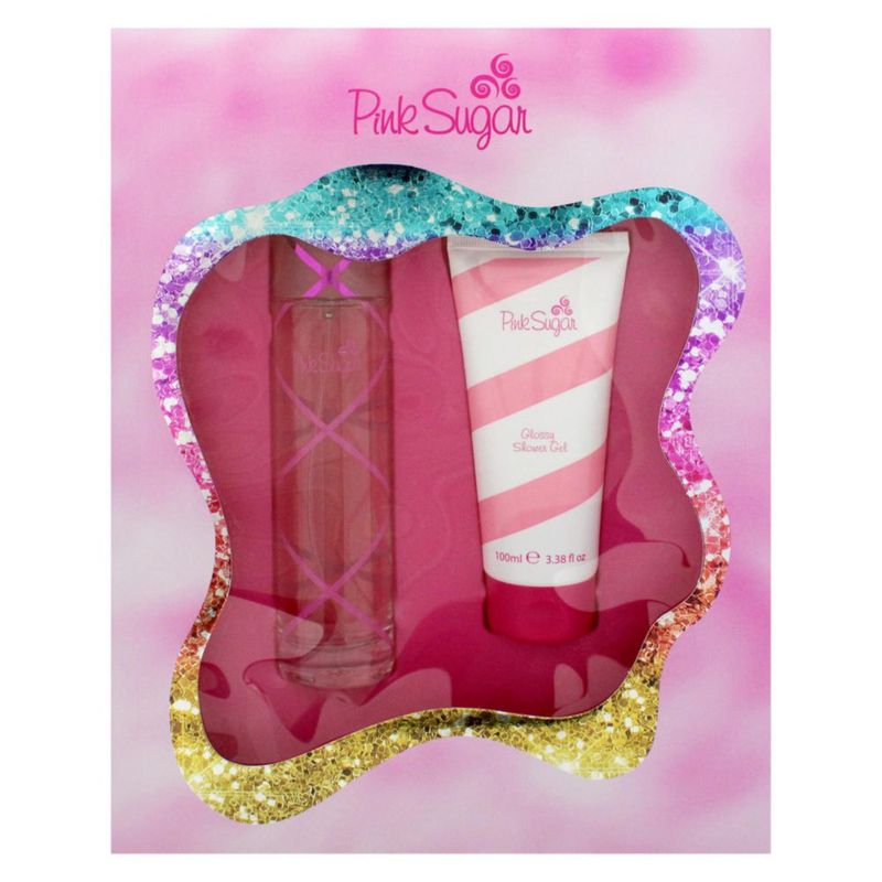 Set de regalo Perfume Aquolina Pink Sugar para mujer 100 ml EDT