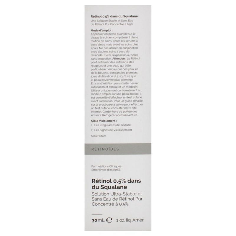 Sérum The Ordinary con retinol al 05% en escualano 30 ml unisex