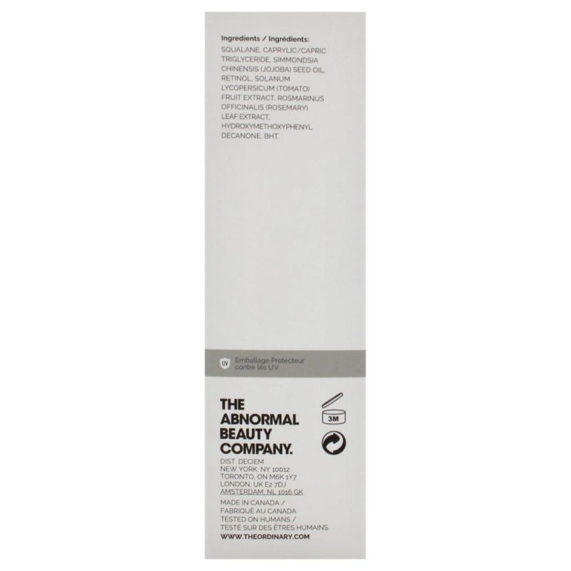 Sérum The Ordinary con retinol al 05% en escualano 30 ml unisex