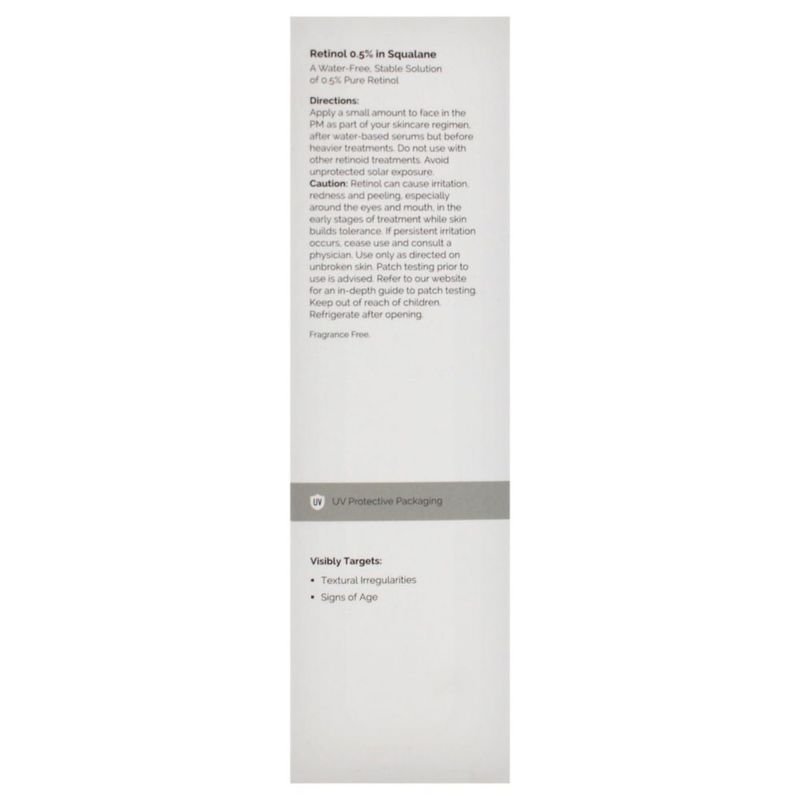 Sérum The Ordinary con retinol al 05% en escualano 30 ml unisex
