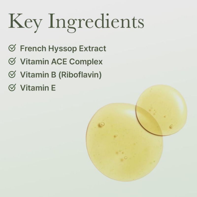 Mascarilla ARENCIA Hyssop Glow con vitamina A C y E paquete de 5