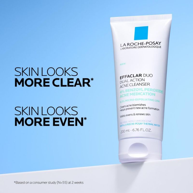 Jabón facial La Roche-Posay Effaclar Duo con peróxido de benzoilo al 4%