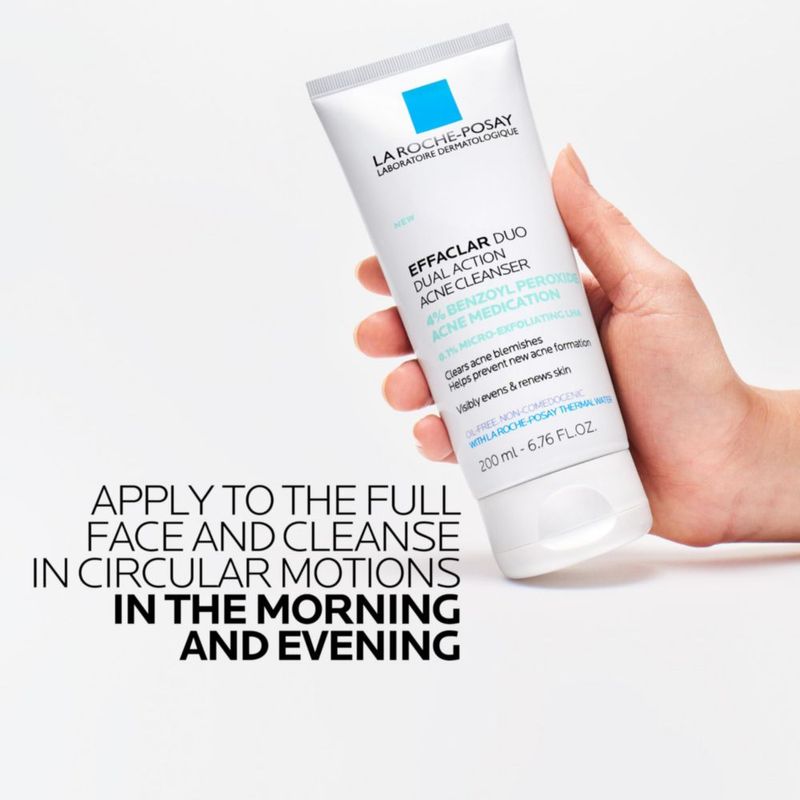 Jabón facial La Roche-Posay Effaclar Duo con peróxido de benzoilo al 4%