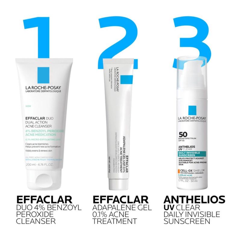 Jabón facial La Roche-Posay Effaclar Duo con peróxido de benzoilo al 4%