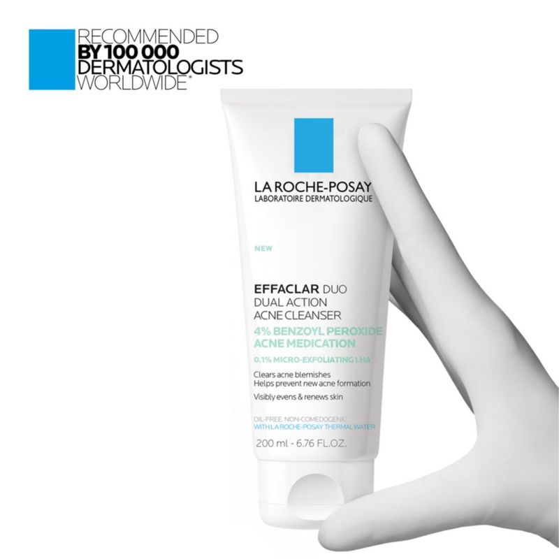 Jabón facial La Roche-Posay Effaclar Duo con peróxido de benzoilo al 4%