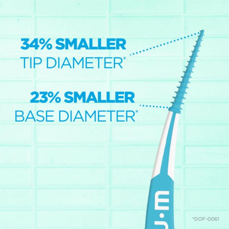 Palillos dentales GUM Soft-Picks Advanced para limpieza de dientes 60 unidades