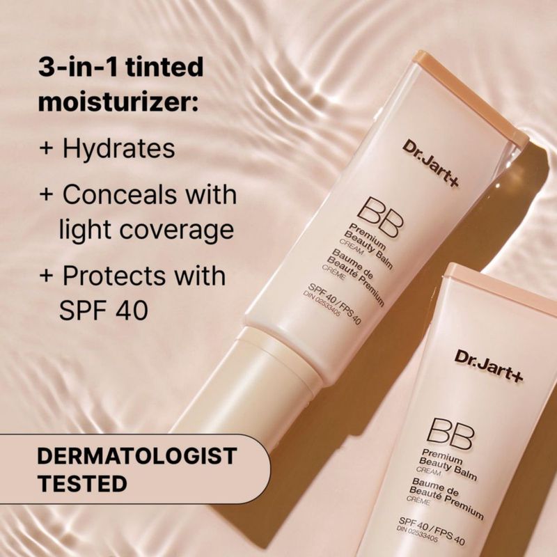 Crema hidratante con color Dr.Jart+ Premium BB SPF 40 40 ml