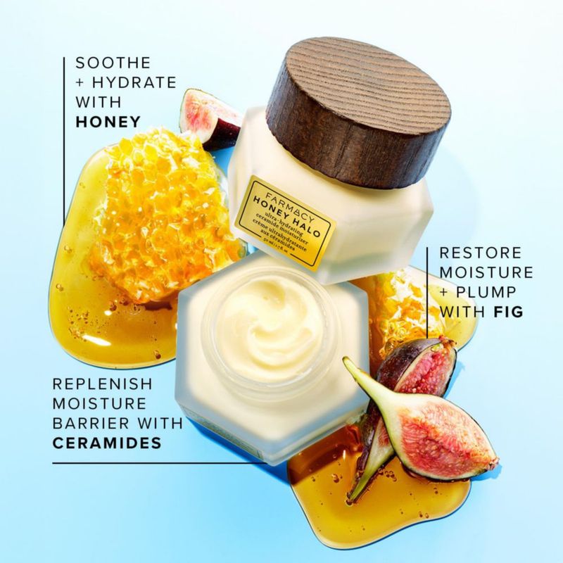 Crema hidratante Farmacy Honey Halo Ceramide Face 50 ml para piel seca