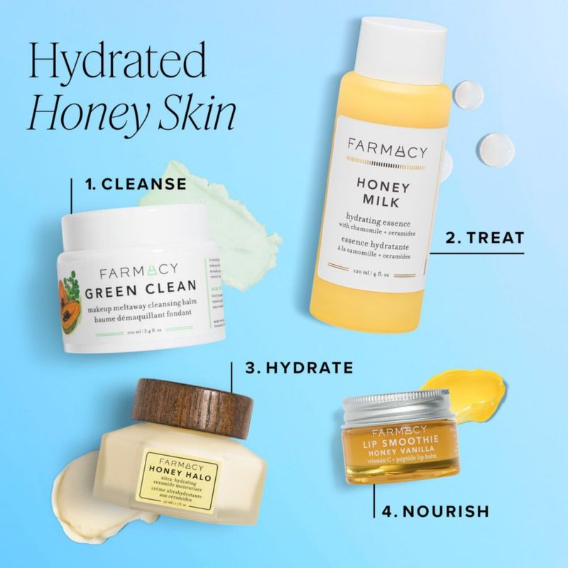 Crema hidratante Farmacy Honey Halo Ceramide Face 50 ml para piel seca