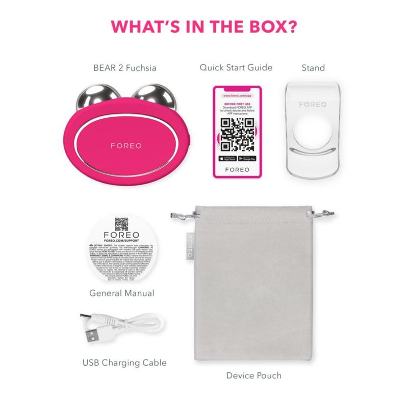 Dispositivo facial FOREO Bear 2 Advanced para levantamiento y tonificación