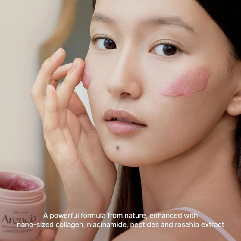 Mascarilla facial Serum Arencia Overnight Red Smoothie 30 ml