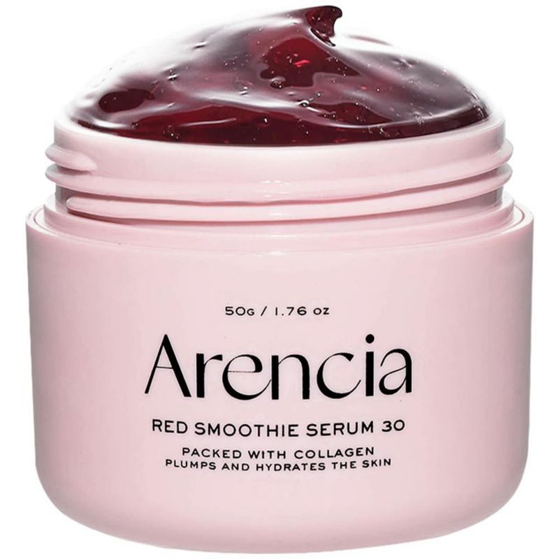 Mascarilla facial Serum Arencia Overnight Red Smoothie 30 ml