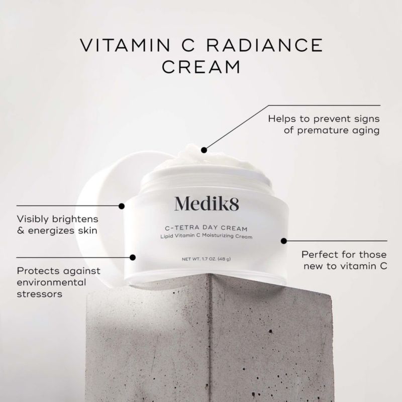 Crema hidratante de día Medik8 C-Tetra 50 ml con vitamina C