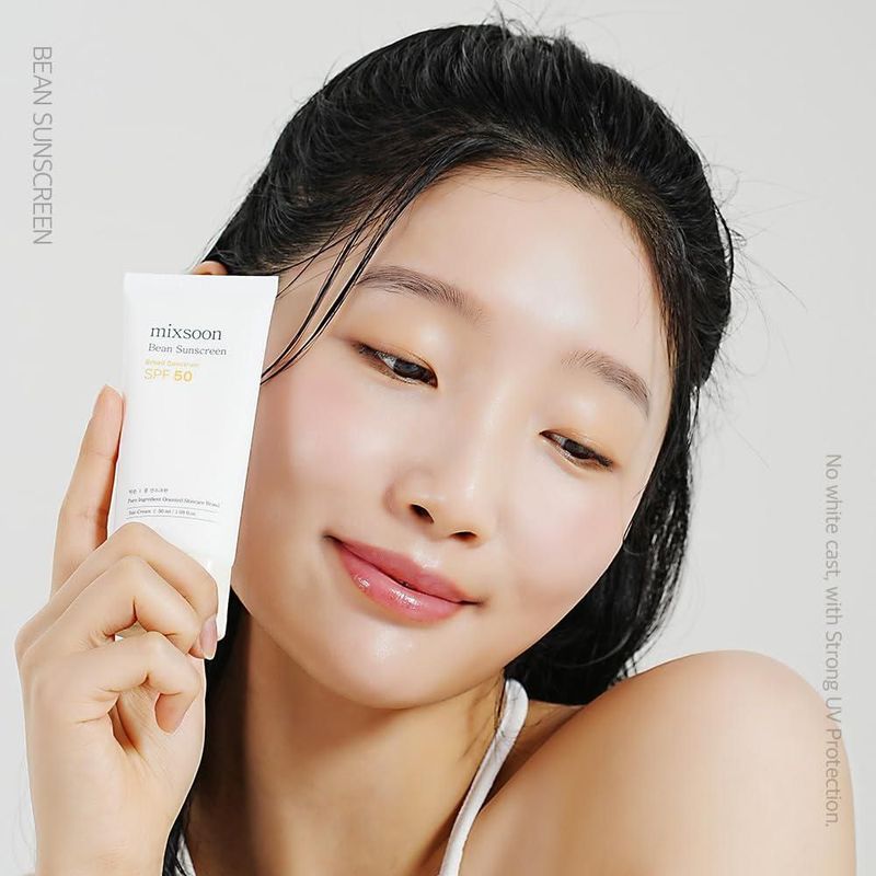 Mezcla de protección solar Bean SPF 50 para rostro 50 ml
