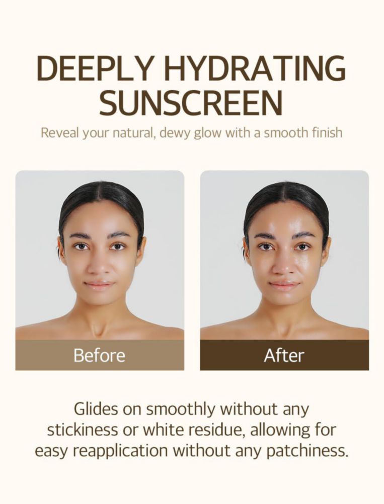 Mezcla de protección solar Bean SPF 50 para rostro 50 ml