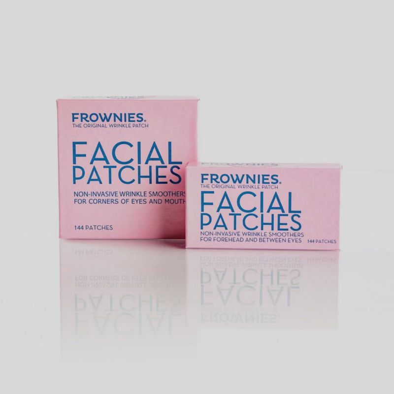 Parches faciales FROWNIES para arrugas en la frente y entre los ojos