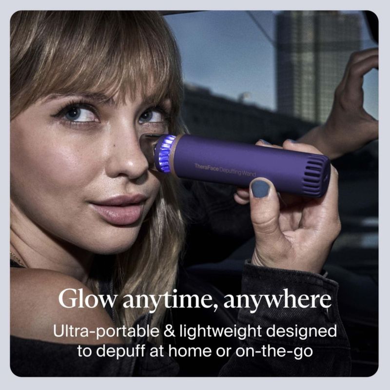 Depuffing y TheraFace TheraFace Color/Heat Skincare Indigo