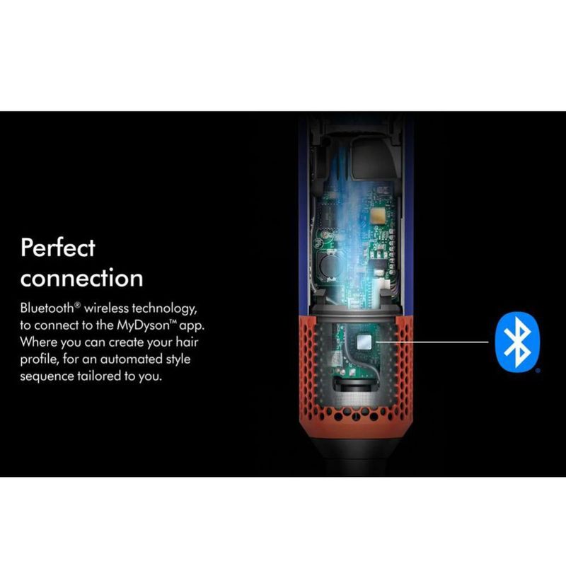 Dyson Airwrap i.d. Multiestilizador | Especificaciones de seda ámbar. Ed. | Conectividad Bluetooth | Para Cabello Liso y Ondulado