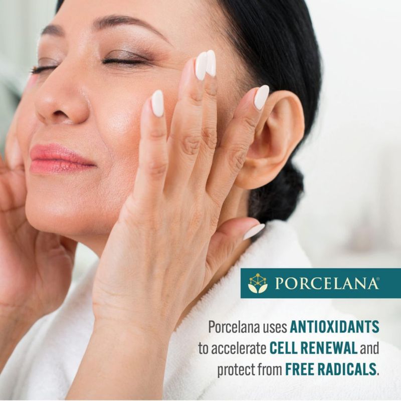 Crema Porcelana de hidratación diurna para rostro y cuerpo 90 ml