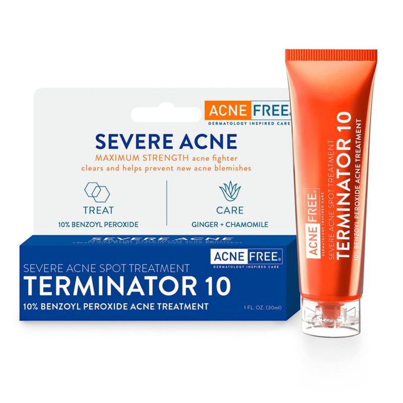 Tratamiento localizado AcneFree Terminator 10 con peróxido de benzoilo al 10%