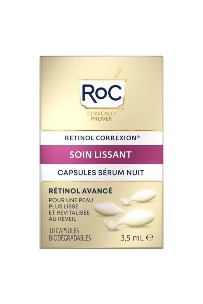 Cápsulas de sérum nocturno RoC Retinol Correxion Line Suavizan