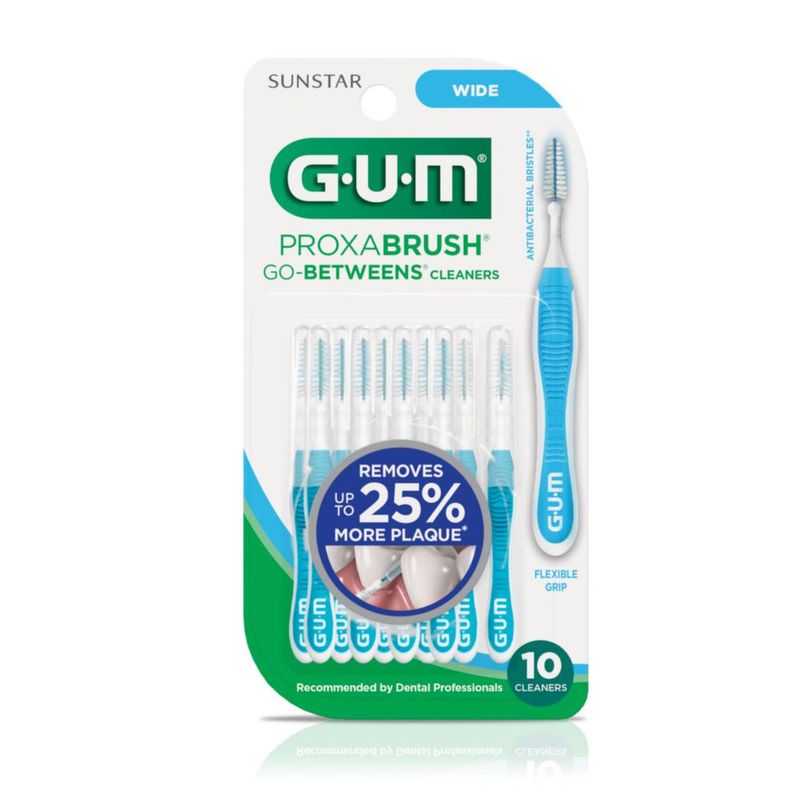 Cepillos interdentales GUM Proxabrush Go-Betweens de ancho 10 unidades