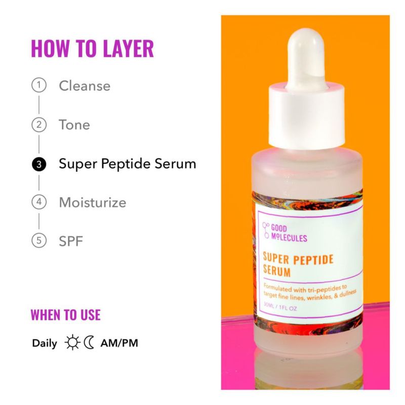 Sérum Good Molecules Super Peptide antienvejecimiento 30 ml