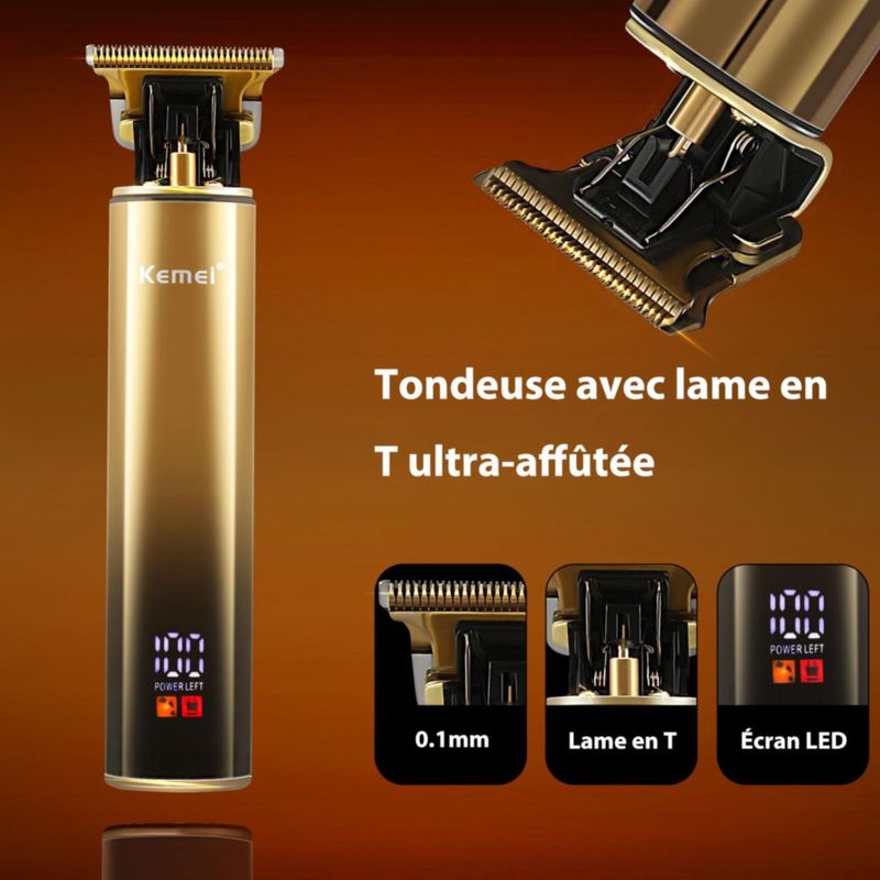 Afeitadora eléctrica Razor KEMEI Bald Head Shaver para hombre