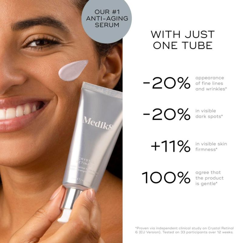Serum Medik8 Crystal Retinal 1 iluminador y reafirmante 30 ml
