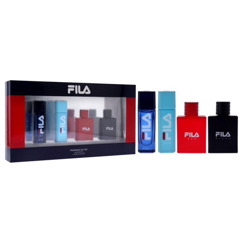 Set de perfume Fila Variety para hombre 4 unidades miniregalo 7 ml EDT Spray