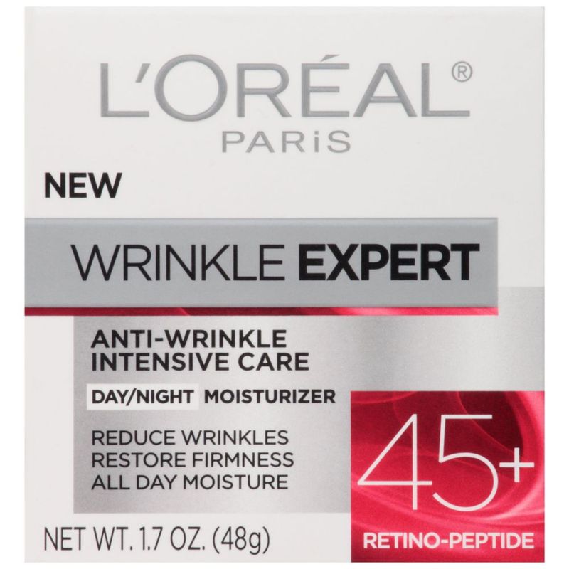 Crema hidratante L'Oreal Paris Wrinkle Expert 45+ antienvejecimiento 50 ml