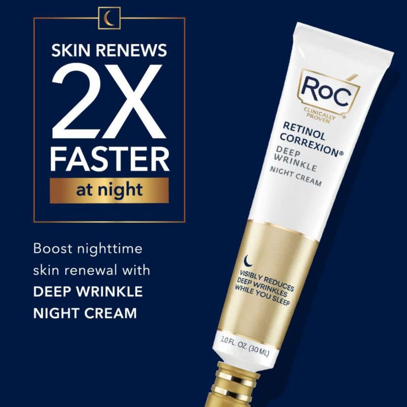 Crema de noche RoC Retinol Correxion Deep Arrugas Antiedad 30 ml