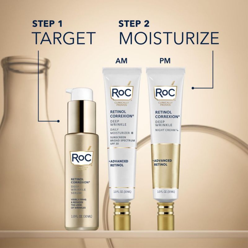 Crema de noche RoC Retinol Correxion Deep Arrugas Antiedad 30 ml