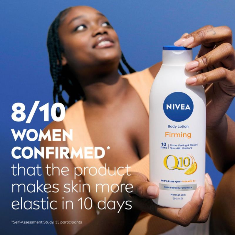 Loción corporal Nivea Q10 Energy Plus Reafirmante 250 ml