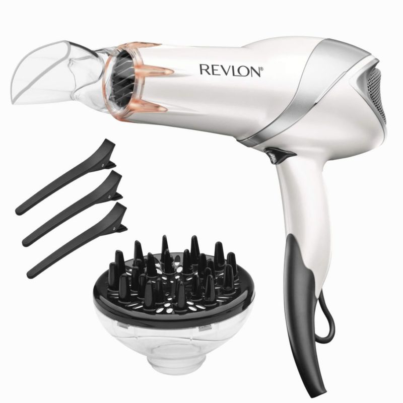 Secador de pelo REVLON Infrared 1875W Maximum Shine White