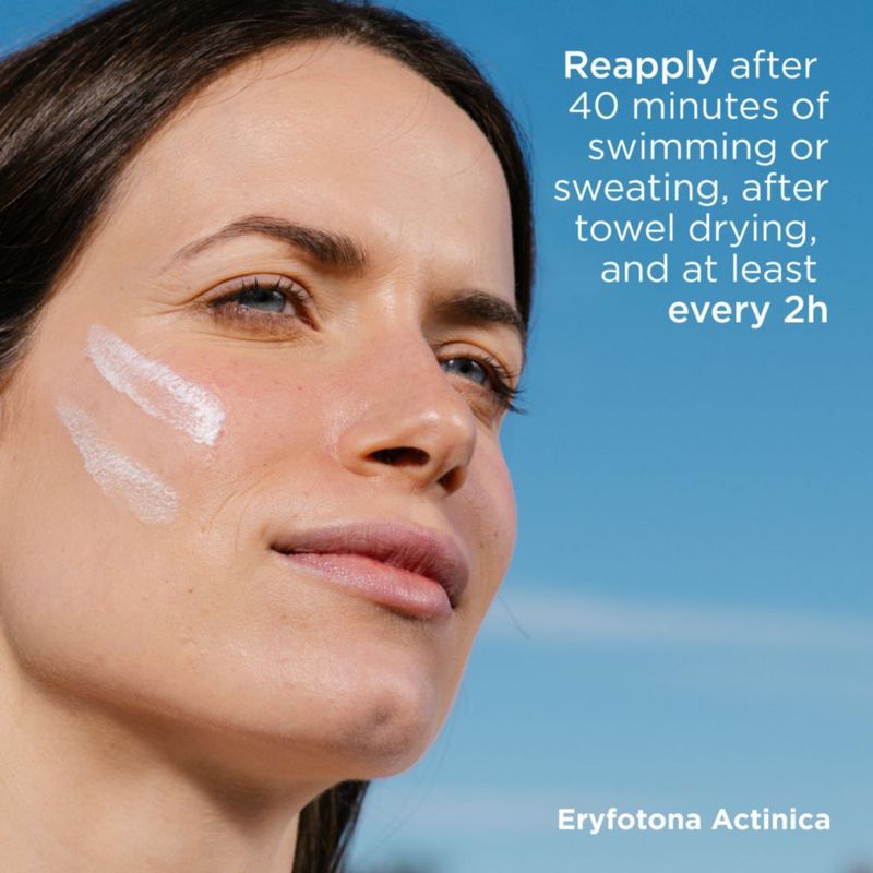 Protector solar ISDIN Eryfotona Actinica SPF 50+ 50 ml tamaño de viaje