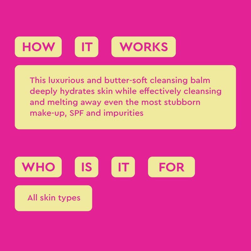 Limpiador facial BYOMA Melting Balm Buttery Soft 60 ml