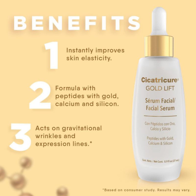 Sérum facial Cicatricure Gold Lift 26 ml antienvejecimiento