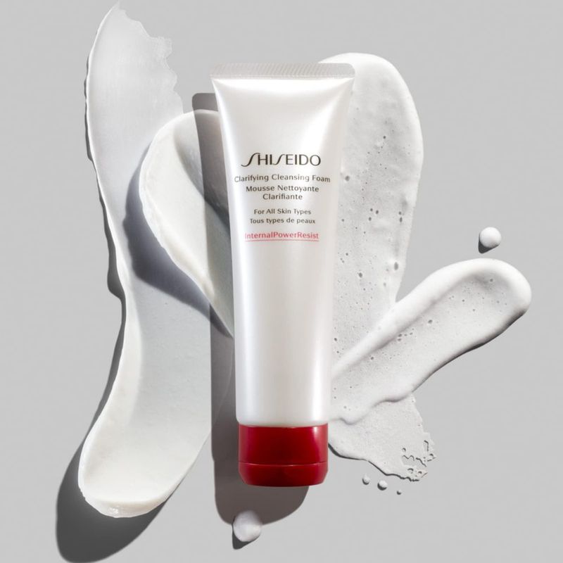 Espuma limpiadora Shiseido Clarifying 125ml para todo tipo de piel
