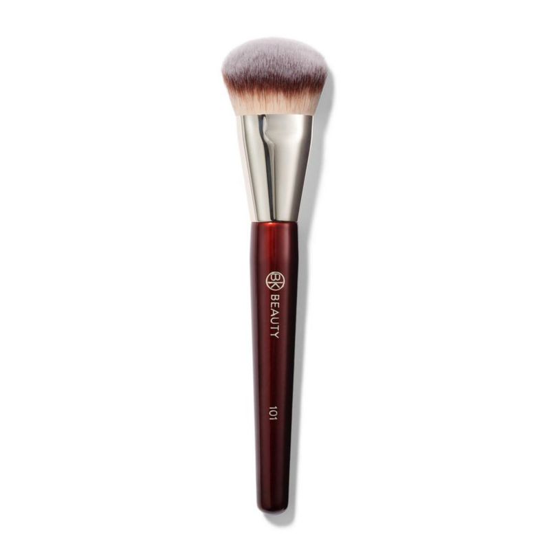 Brocha de base contorneada BK BEAUTY 101 para líquido/crema