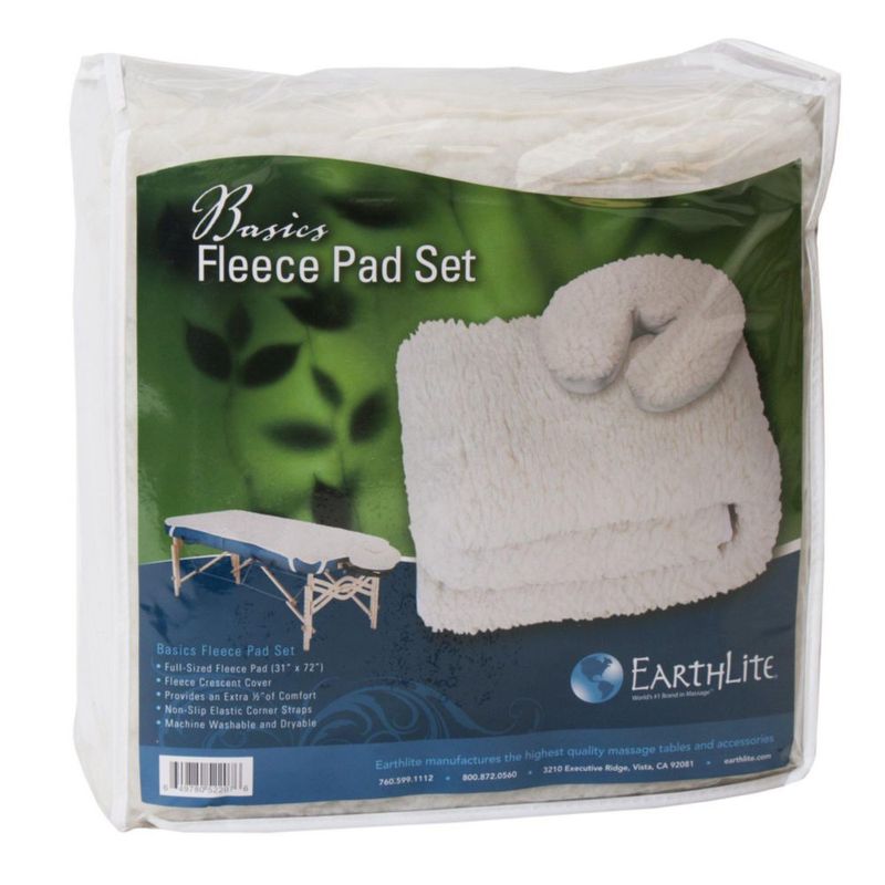Almohadillas de forro polar para mesa de masaje EARTHLITE Supreme Comfort