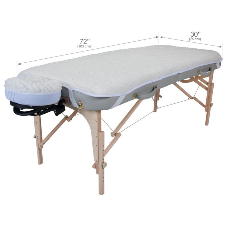 Almohadillas de forro polar para mesa de masaje EARTHLITE Supreme Comfort