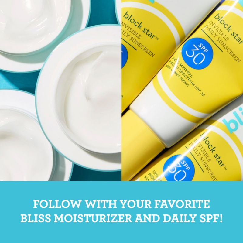 Almohadillas faciales Bliss That's Incredi-Peel para rejuvenecimiento glicólico